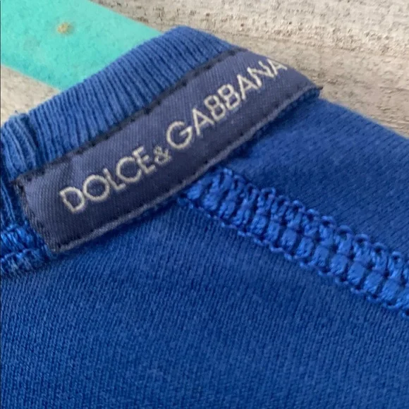 D & G Blue Tee NWOT fit like Med size